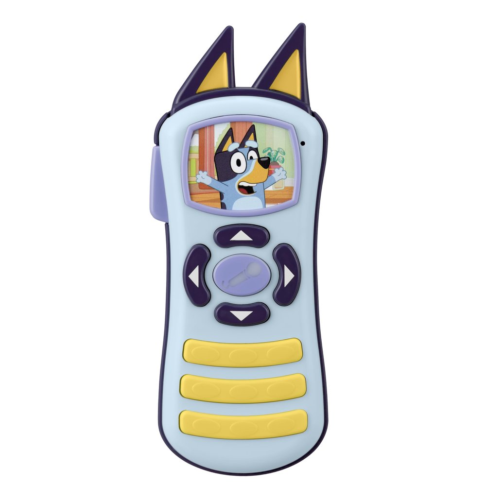 eKids Bluey Toy Remote Control for Toddlers with Built-in Music and Sound Effects, Bluey Toys for Kids
