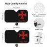 Deus Vult Crusader Templar Cross Front Windshield Sun Shade UV Blocking for Front Windows view 3