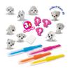SES Creative 14333 Blow Airbrush pens-Puppies Surprise 3X, Yellow view 2