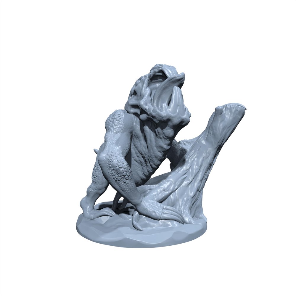 Charmflame The Fiendlet | Devil Cherub | Fiend Crawler | Miniature for Tabletop Games Like D&D 5e and TTRPG War Gaming Medium