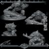 Charmflame The Fiendlet | Devil Cherub | Fiend Crawler | Miniature for Tabletop Games Like D&D 5e and TTRPG War Gaming Medium view 3