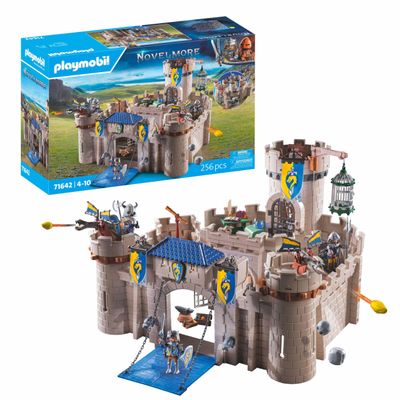 PLAYMOBIL Novelmore 71642 Arwynn's Castle, including three knights and numerous accessories for realistic combat, action-packed toys for children aged 4 and up