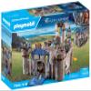 PLAYMOBIL Novelmore 71642 Arwynn's Castle, including three knights and numerous accessories for realistic combat, action-packed toys for children aged 4 and up view 2