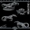 Valthrax The Shadowscale | Dracopanther | Drake Hound | Cat Dragon Miniature for Tabletop Games Like D&D 5e and TTRPG War Gaming Medium view 3