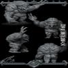Burrox The Ground Fury | Dire Moleman | Molefolk | Underdark Miniature for Tabletop Games Like D&D 5e and TTRPG War Gaming Medium (Normal Size) view 2