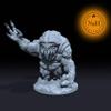 Burrox The Ground Fury | Dire Moleman | Molefolk | Underdark Miniature for Tabletop Games Like D&D 5e and TTRPG War Gaming Large view 3