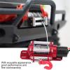 Dioche 1/10 Scale RC Model Vehicle Crawler Car Accessory Metal Winch with Remote Controller, Diochenurfgp24c8 view 2