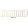 1:12 Mini Wooden Handrail for Doll House 1:12 Dollhouse Handrail 1: 12 Wooden Handrail, Wooden Dollhouse Handrail for Doll House, Exquisite Decoration Accessory Furniture view 4
