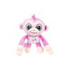 A FOR ADLEY Baby Monkey Buddies, The Pink and Blue Plush Monkeys Come Complete with Removable Cloth Diapers view 3