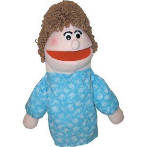 212 Main Girl Puppet- African-American- 18 inch