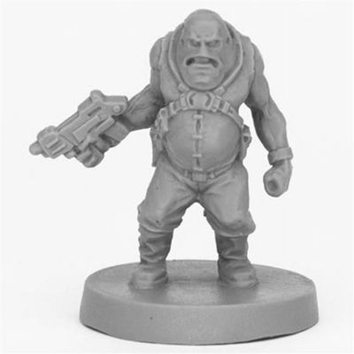 212 Main Bones Space Henchman Miniatures, Black
