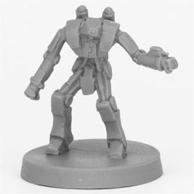 212 Main Bones XairBot Miniatures, Black - Medium