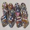 212 Main 27440 Festive Carousel with White Numbers Dice Set of 7 view 1