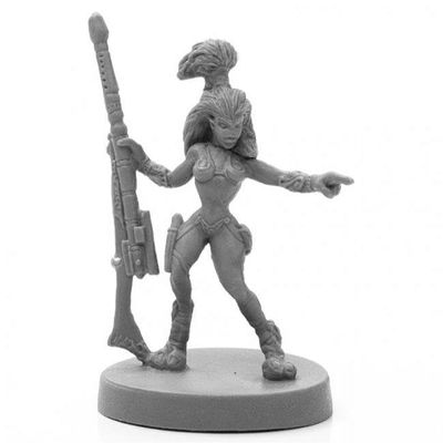 212 Main Bones Black-Andromdedan Hunter Miniature
