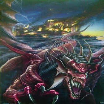 212 Main 2556-24x36-FD Dragon Castle Poster