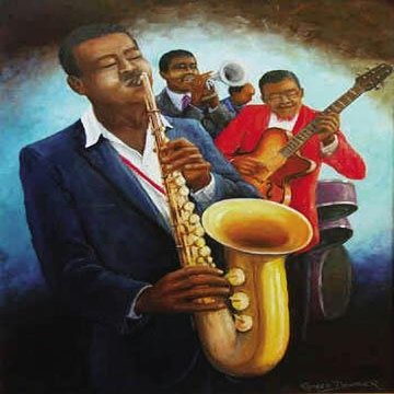 212 Main 1026-24x36-MU The Musicians Poster