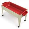 212 Main Red Liner Sand and Water Activity Center with Lid and 4 Casters view 1