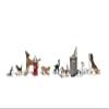 212 Main Dogs & Cats - O Scale, 11 Piece view 1