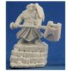 212 Main Bones Male Thunderknight Miniature Reaper, Miniature Figure, Assembly Components Required view 1