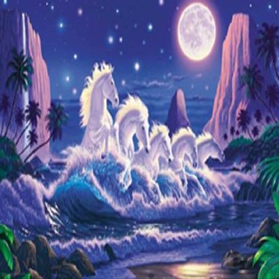 212 Main 2568-16x20-FD Horse Wave Poster