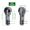 5 PCS FriHobby M3 25T Servo Horns Aluminum Servo Arms for Futaba Savox Axial HL HSP HD Xcore RC Crawler Car Truck Buggies Drift Racing Car Airplane-Silver view 2