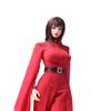 1/6 Scale Female Clothes,Female Evening Dress Suit Jumpsuits Bracelet High Heels Shoes Clothes Accessory Set for 12inch PH TBL Worldbox VC Action Figure Body (Red) view 3