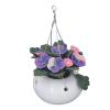 1 : 12 Miniature Dollhouse Plants Realistic Mini Clay Hanging Phalaenopsis Potted Flower Model Decoration view 1