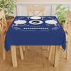 Mahjong with Rules- Mahjong Tablecloth Size 55 x 55, Mahjong with Instructions, Great for Beginners Learning How to Play (Blue) view 2