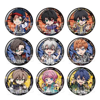 Hypnosis Microphone Division Rap Battle Rhyme Anima + Trading Glitter Can Badge [Abox] Box of 9