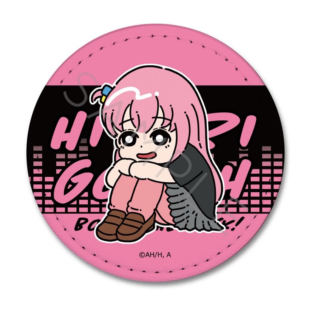 Anime "Bocchiza Roku!" (Hitori Goto) Vol. 2 Leather Badge SA