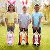 Lynasoi Easter Basket with Bunny Ears, Personalized Easter Basket, Easter Baskets for Kids - Pink Sunglasses Bunny view 4