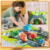 Big Cartoon Truck Car Toys for 1 Year Old Boy with Playmat/Storage Bag|Baby and Toddler Toys 12-18 Months & Age 1-2|1st Birthday for Baby Toys 1 Year Old view 3