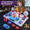 VATOS Science Circuit for Kids, 53PCS DIY Electronics Exploration Kit with 150+ Projects, Physics Science Experiments Circuit Board Kit, School Family STEM Educational Toy Gift for Boys Girls Ages 6+ view 2