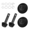 uxcell Steel Diff Gear, 33T 8T Helical Gear RC Car, 2 Sets for SCX10 Crawler Truck Car Upgrades Parts Accessories view 1