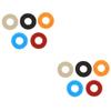 10pcs Precision Buffer Control Ring for Gaming Controllers Sponge Video Game Accessories Aim Assist Motion Buffer Handle Protector Round Supple Ring for Gamers view 1