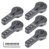 CrazyHobby 5PCS Aluminum 25T Servo Horns M2.5 Threads Steering Arm Compatible with Futaba Savox Power HD HSP MG995 MG996 Servos for RC Car Upgrades view 1