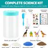 AluAbi Light Up Dinosaur Terrarium Kit for Kids,Educational Science Kits,Gardening Kits Science Activities for Boys & Girls,DIY Creative Dinosaur Toys,Arts and Crafts Kit Gifts for Ages 4 5 6 7 8-12 view 2
