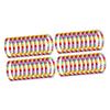 Holibanna 40pcs Tropical Luau Garland Necklace Hawaii Flowers Necklace for Beach Gatherings Celebrations view 1