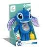 Clementoni Disney Stitch First Activity Plush, Interactive Hanging Toy with Sound Effects and Various Materials, Washable, Promotes Sensory Skills, from 3 Months view 2