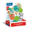 Clementoni - Game with Suction Cup for Highchair, Round & Round Animals - Interactive Early Childhood Animals, Windmill for Children 1 Year, Batteries Included, 17915 view 2