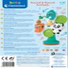 Clementoni - Game with Suction Cup for Highchair, Round & Round Animals - Interactive Early Childhood Animals, Windmill for Children 1 Year, Batteries Included, 17915 view 3