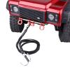 HobbyPark Adjustable Bumper Mounts Front & Rear for Traxxas TRX4 Axial SCX10 Element Enduro Redcat Gen 8 Gen7 Crawler (Red) view 2