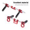 HobbyPark Adjustable Bumper Mounts Front & Rear for Traxxas TRX4 Axial SCX10 Element Enduro Redcat Gen 8 Gen7 Crawler (Red) view 4