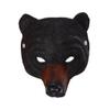 Hosfairy Black Bear Mask - Animal Masquerade for Easter, Halloween, Carnival & Party Cosplay view 1