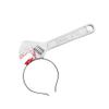 Boolavard Halloween Hair Hoop Horror Blood Fake Ax Saws Knife Gothic Headband Prop Decor (Spanner) view 1