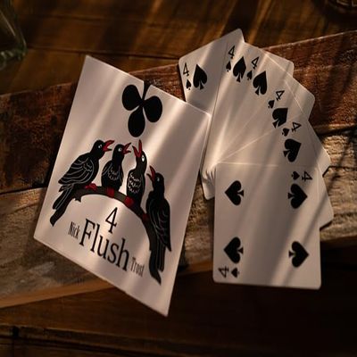 4 Flush RED by Nick Trost and Murphy's Magic - Trick