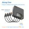 LYONGTECH Display Battery Charger for DJI Air 3 & 3S,Full and Storage Charge, LCD 6 in 1 Multi Hub,Rapid Charging Four Batteries Drone Accessories view 3