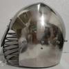 14 gauge helmet 16 gauge helmet Medieval arming helmet Solid metal helmet Large size helmet Headwear armor Medieval cosplay helmet Historical reenactment helmet (16 GAUGE) view 4
