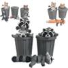 Palmenez Industries Flexi Trash Pets with Trash Can - Made in USA (Raccoon) view 1