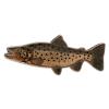 KAJIKAWA Vintage FISH PINS Freshwater Fish Brown Trout Pin Badge view 1
